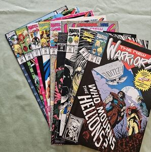 Vintage The New Warriors Comics Bundle - #31-39 Jan - Sep‎ 1993 Graphic Novels